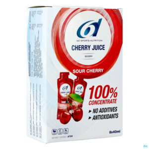 Packshot 6d Cherry Juice 8x40ml