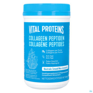 Packshot Vital Proteins Collagen Peptiden Pot 284g