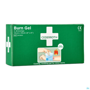 Packshot Cederroth Burn Gel 2-pack