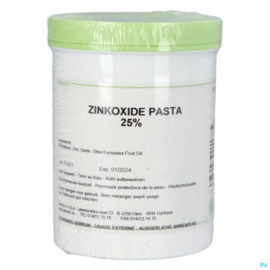Packshot Zinkoxide Pasta 25% 1kg Pannoc