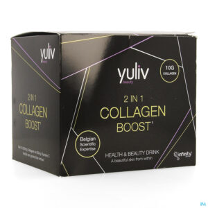 Packshot Yuliv 2in1 Collagen Boost Amp 30x25ml