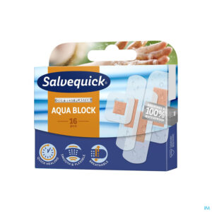 Packshot Salvequick Aqua Block 16 Exp
