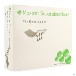 Packshot Mextra Superabsorbent Nf 10,0x10,0cm 10 610700