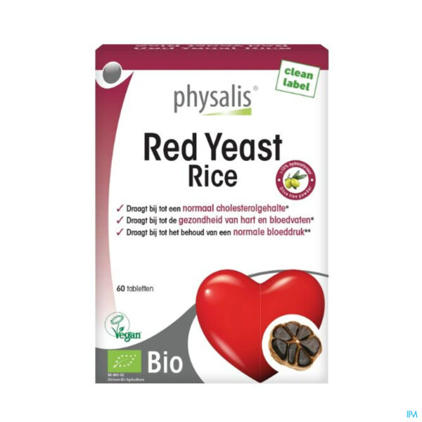 Packshot Physalis Red Yeast Rice Bio Comp 60 Nf