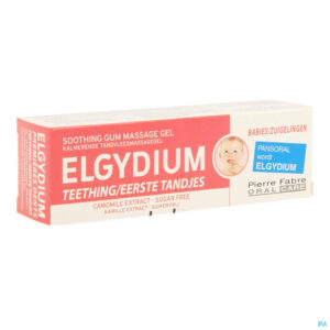 Packshot Elgydium Eerste Tandjes Gel Tube 15ml