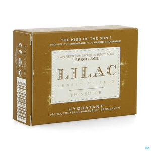 Packshot Lilac Wasstuk Reinigend Behouden Bronzage 100g