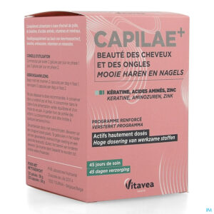 Packshot Capilae+ Mooie Haren Nagels Caps 120