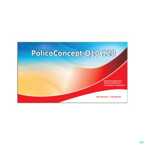 Packshot Policoconcept Q10 Caps 120