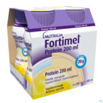 Packshot Fortimel Protein 200ml Vanille 4x200ml