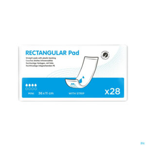 Packshot Rectangular Pad 36x11 Pe+s 28