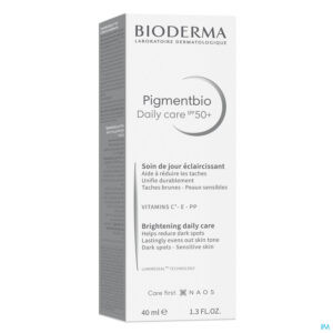 Packshot Bioderma Pigmentbio Daily Care Ip50+ Pomptube 40ml