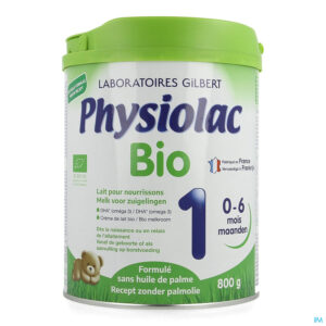 Packshot Physiolac Bio 1 Poedermelk Nf 800g