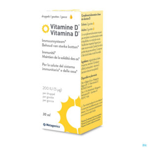 Packshot Vitamine D3 Liquid 30ml 25777