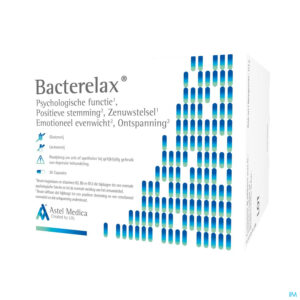 Packshot Bacterelax Caps 30