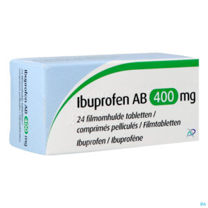 Packshot Ibuprofen Ab 400mg Filmomh Tabl 24