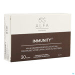 Packshot Alfa Immunity V-caps 30
