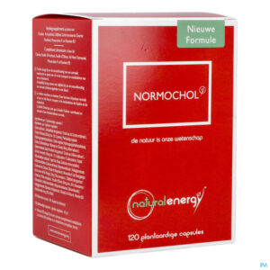 Packshot Normochol V-caps 120 Natural Energy Labophar Nf