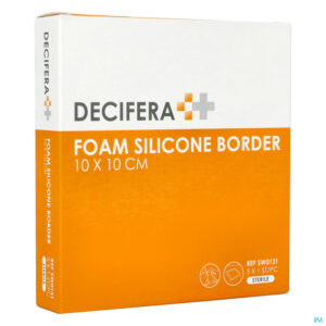 Packshot Decifera Foam Silicone Border 10x10cm 5