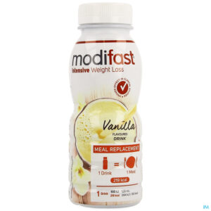 Packshot Modifast Intensive Vanilla Flavoured Drink 236ml