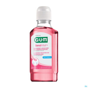 Packshot Gum Sensivital + Mondwater Fluoride 300ml 6081