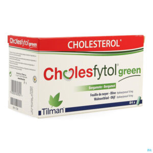 Packshot Cholesfytol Green Tabl 84
