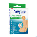 Packshot Nexcare 3m Ultra Strech Comf.flex. Ha Strip 10