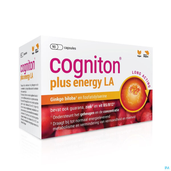 Packshot Cogniton Plus Energy La Caps 90