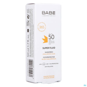 Packshot BabÉ Sun Super Fluid Sunscreen Ip50 50ml