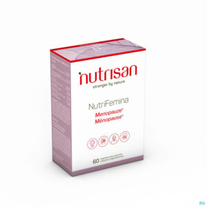 Packshot Nutrifemina V-caps 60 Nutrisan