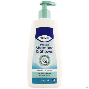 Packshot Tena Proskin Shampoo & Shower 500ml