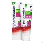 Productshot Parodontax Tandpasta Herbal Fresh Tube 75ml