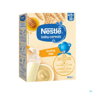 Packshot Nestle Baby Cereals Honing 250g