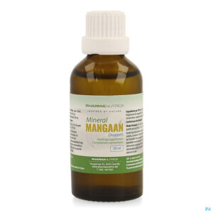Packshot Mangaan Druppels 50ml Pharmanutrics