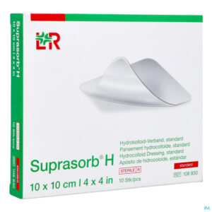 Packshot Suprasorb H Hydrocol. Standard 10x10cm 10 108830