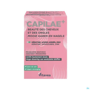 Packshot Capilae Beaute Haar + Nagels Caps 2x120
