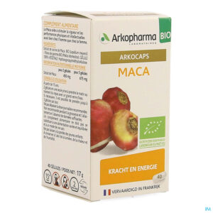 Packshot Arkocaps Maca Bio Caps 40