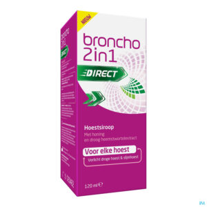 Packshot Bronchostop Bronchodirect Cough Syrup 120ml