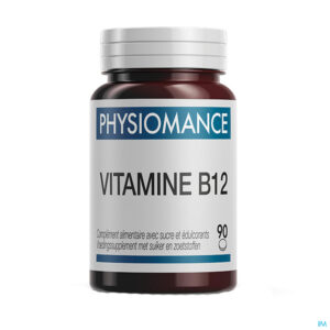Packshot Vitamine B12 Comp 90 Physiomance Phy370