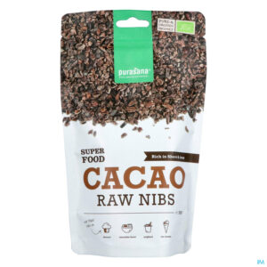 Packshot Purasana Vegan Cacao Beans 200g Be-bio-02