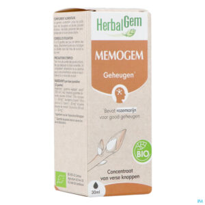 Packshot Herbalgem Memogem Bio 30ml