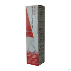 Packshot Additiva Vitamin C 1000mg Bruistabletten 20