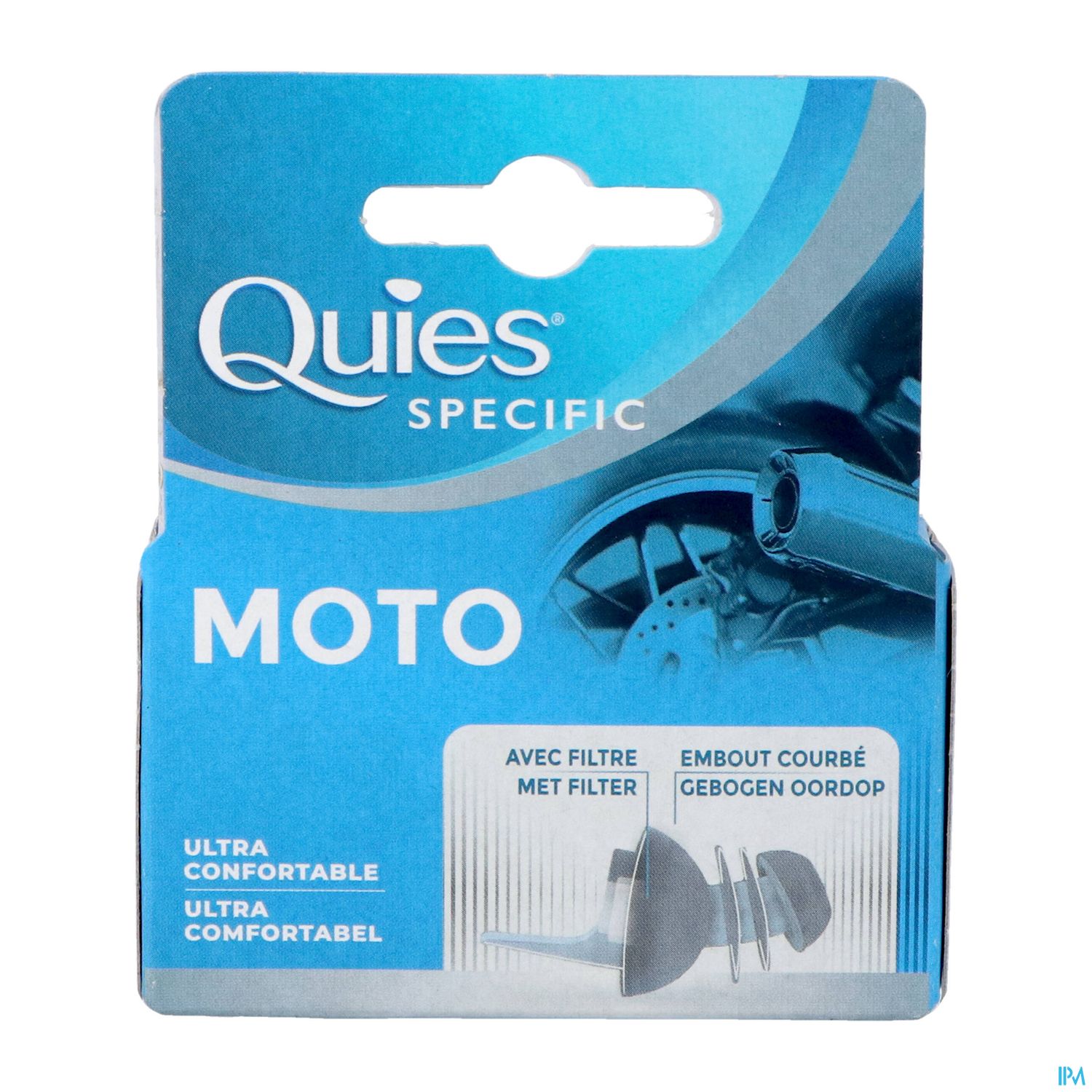Packshot Quies Oordoppen Specific Moto