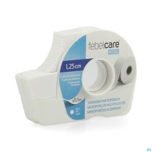 Packshot Febelcare Pore Micropor.hechtpleister 12,5mmx9,14m