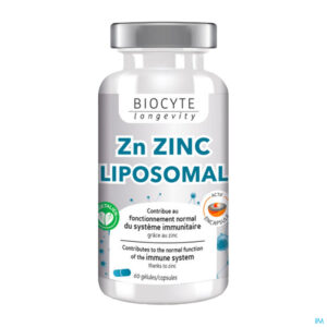 Productshot Biocyte Zinc Lipsome Caps 60