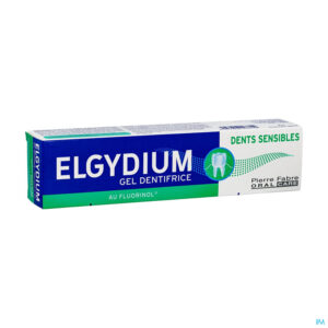 Packshot Elgydium Tandgel Gevoelige Tanden 75ml