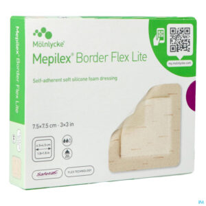 Packshot Mepilex Border Flex Lite 7,5cmx7,5cm 5 581250