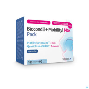 Packshot Biocondil Mobilityl Max Comp 180 + Comp 90 Nf