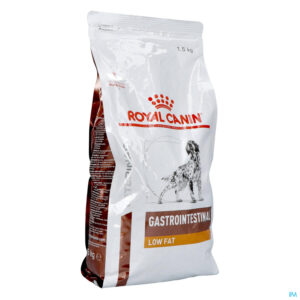 Packshot Royal Canin Dog Gastrointestinal Low Fat Dry 1,5kg