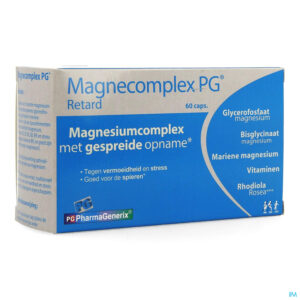 Packshot Magnecomplex Pg Retard Pharmagenerix Caps 60