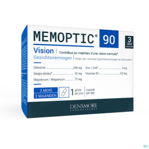 Packshot MEMOPTIC 90 CAPS NM